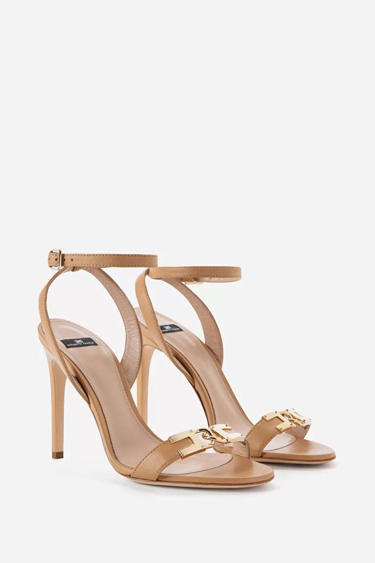 Thin heel sandal