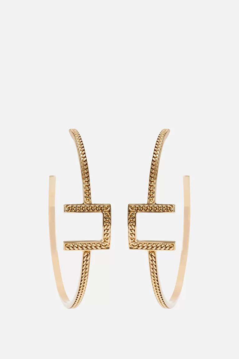 Stud earring Butterfly gold